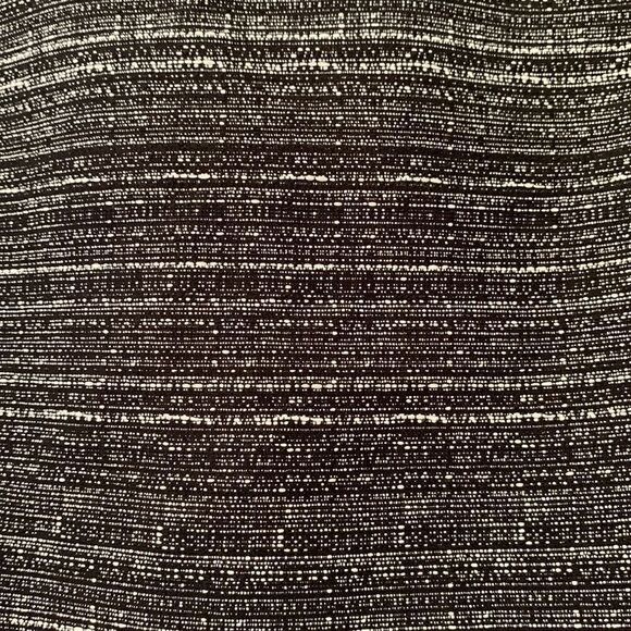 Loft black and white straight skirt Fully lined Back slit Size 6 - Picture 3 of 8